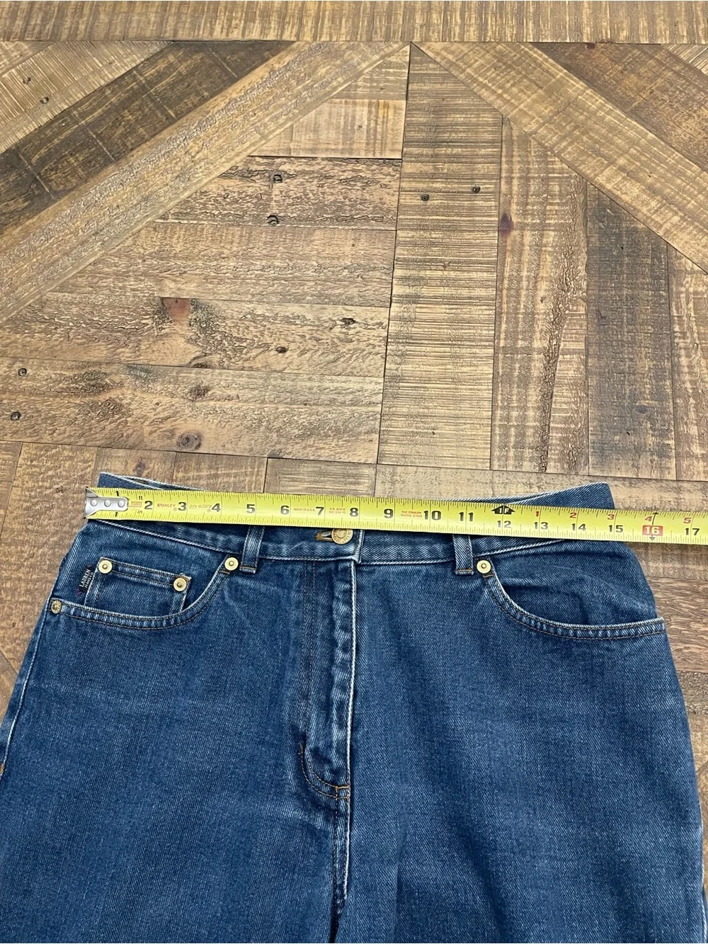 Vintage Lauren Jeans Co. Ralph Lauren High Rise Straight Leg Jeans Blue Size 8